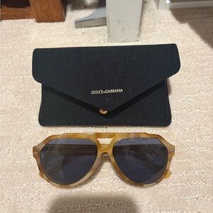Dolce & Gabbana Sunglasses in Gold and Black